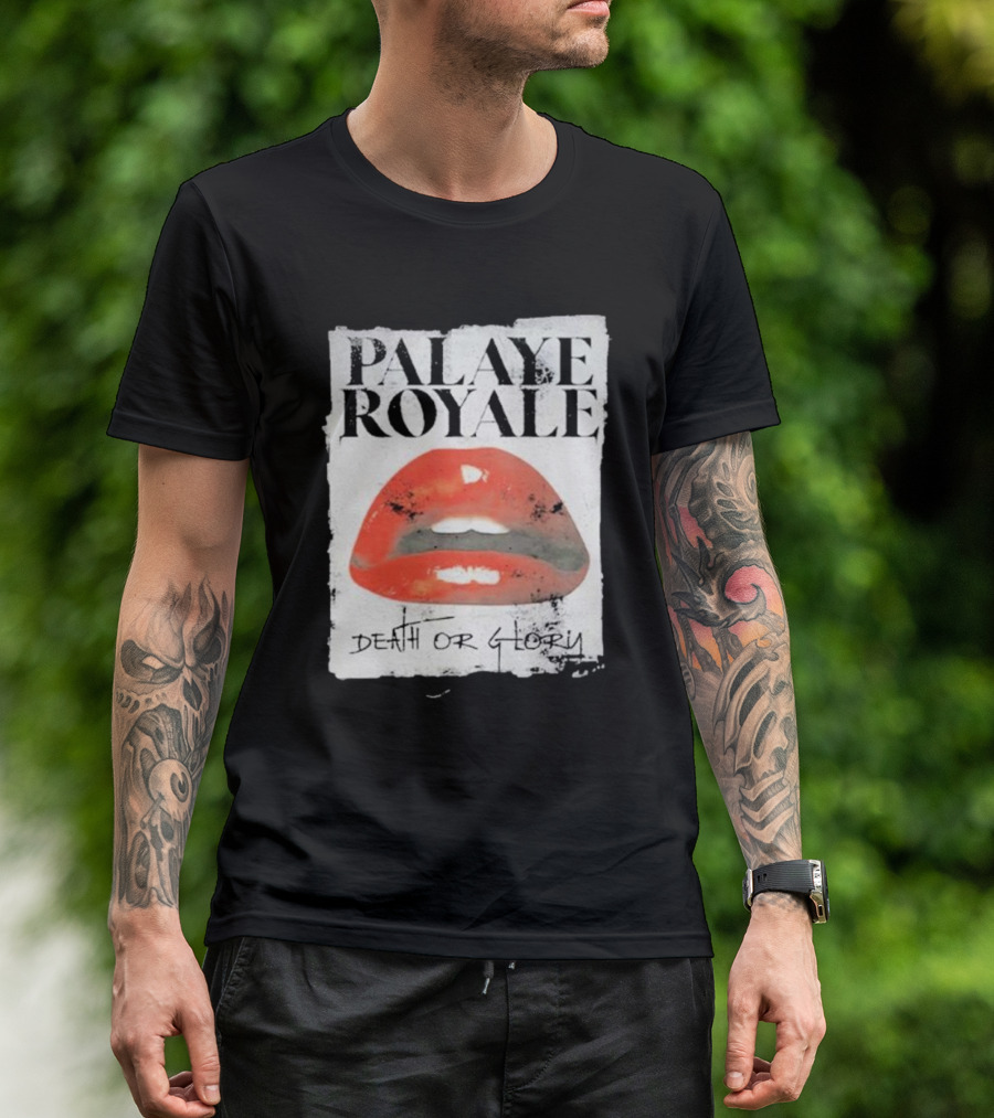 Palaye Royale Death Or Glory Lips T-Shirt