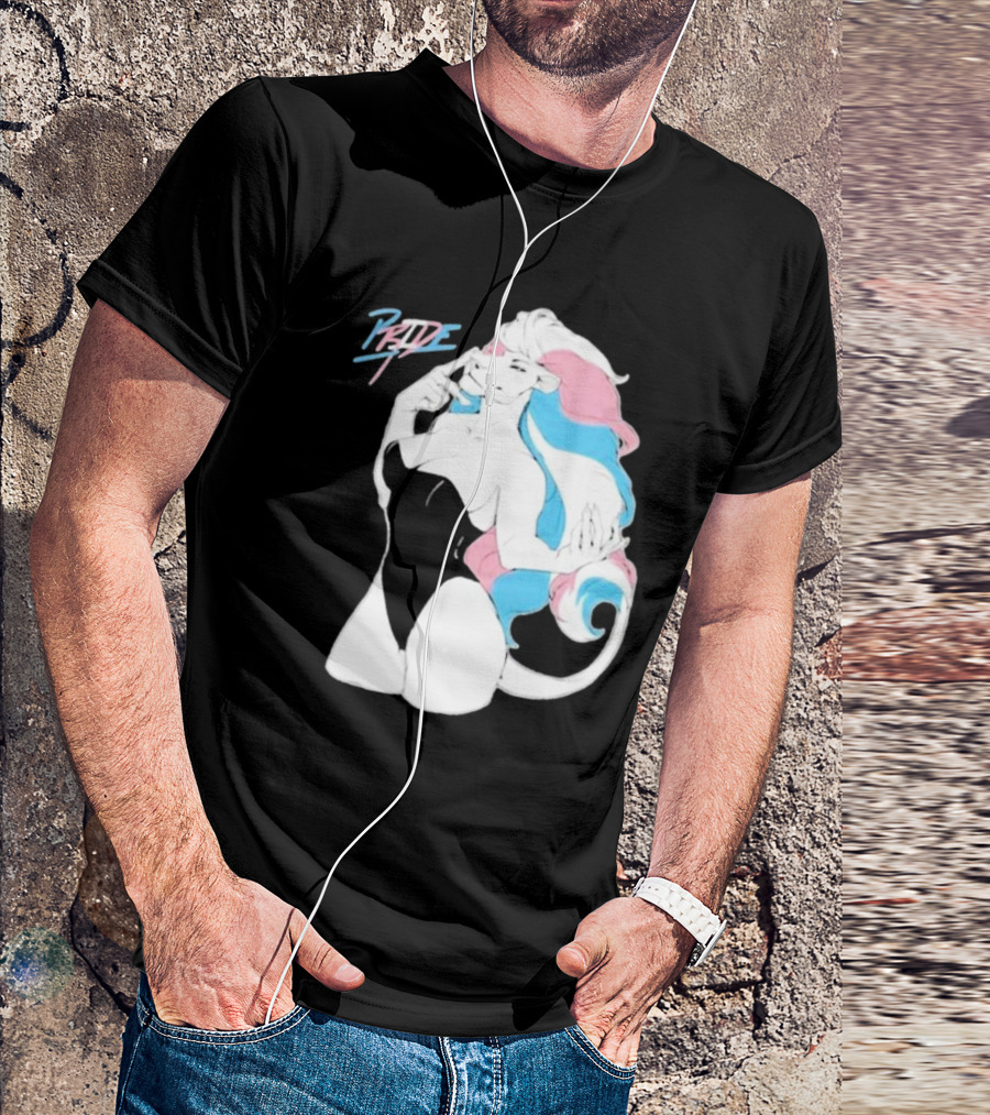 Pride Lioness Trans Flag Colors T-Shirt