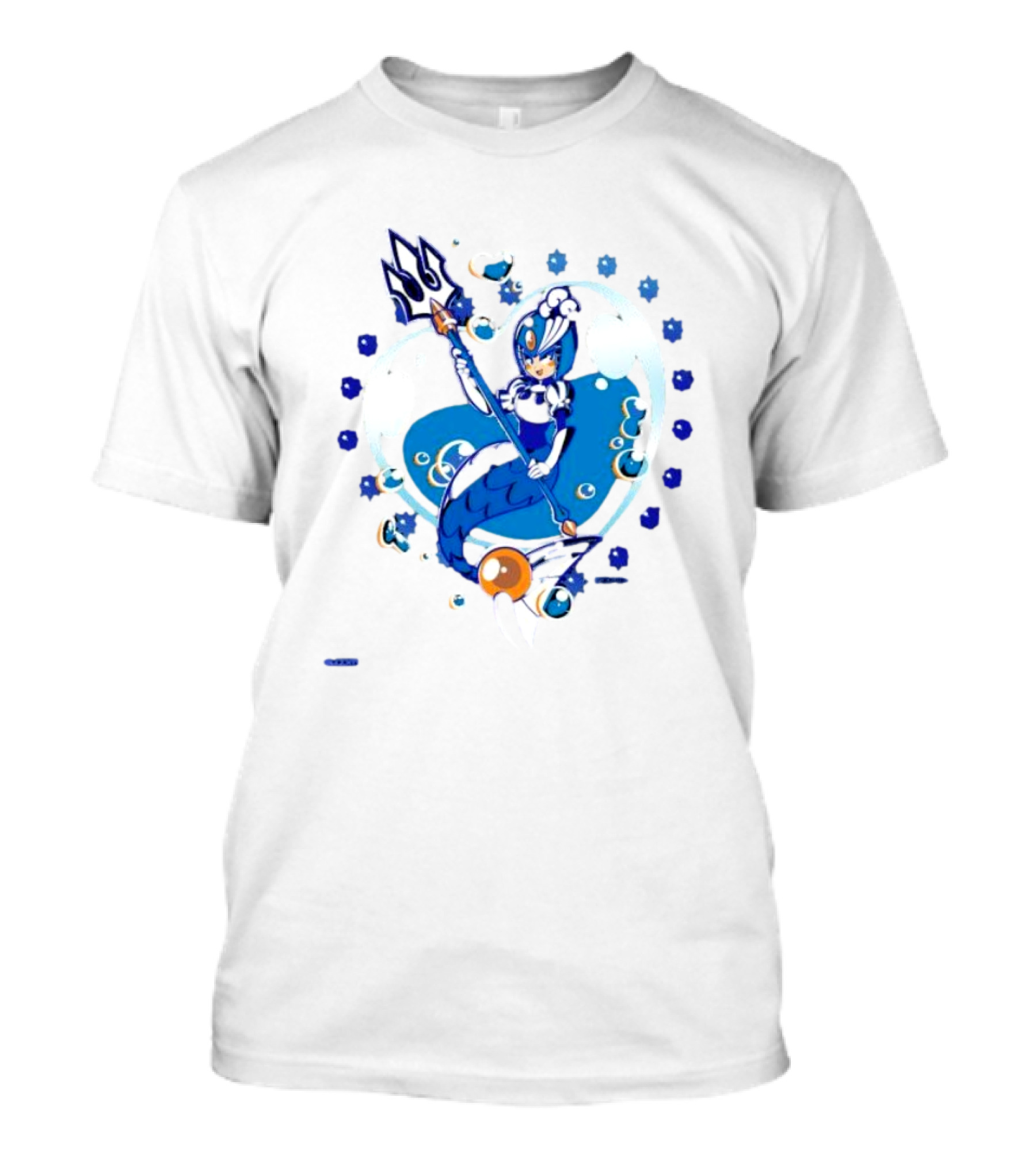 Splash Woman Mega Man Aqua Heart Capcom T-Shirt