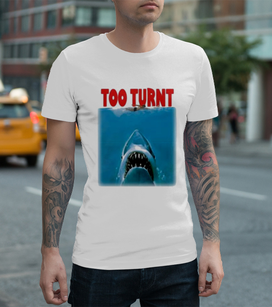 Too Turnt Shark Week T-Shirt