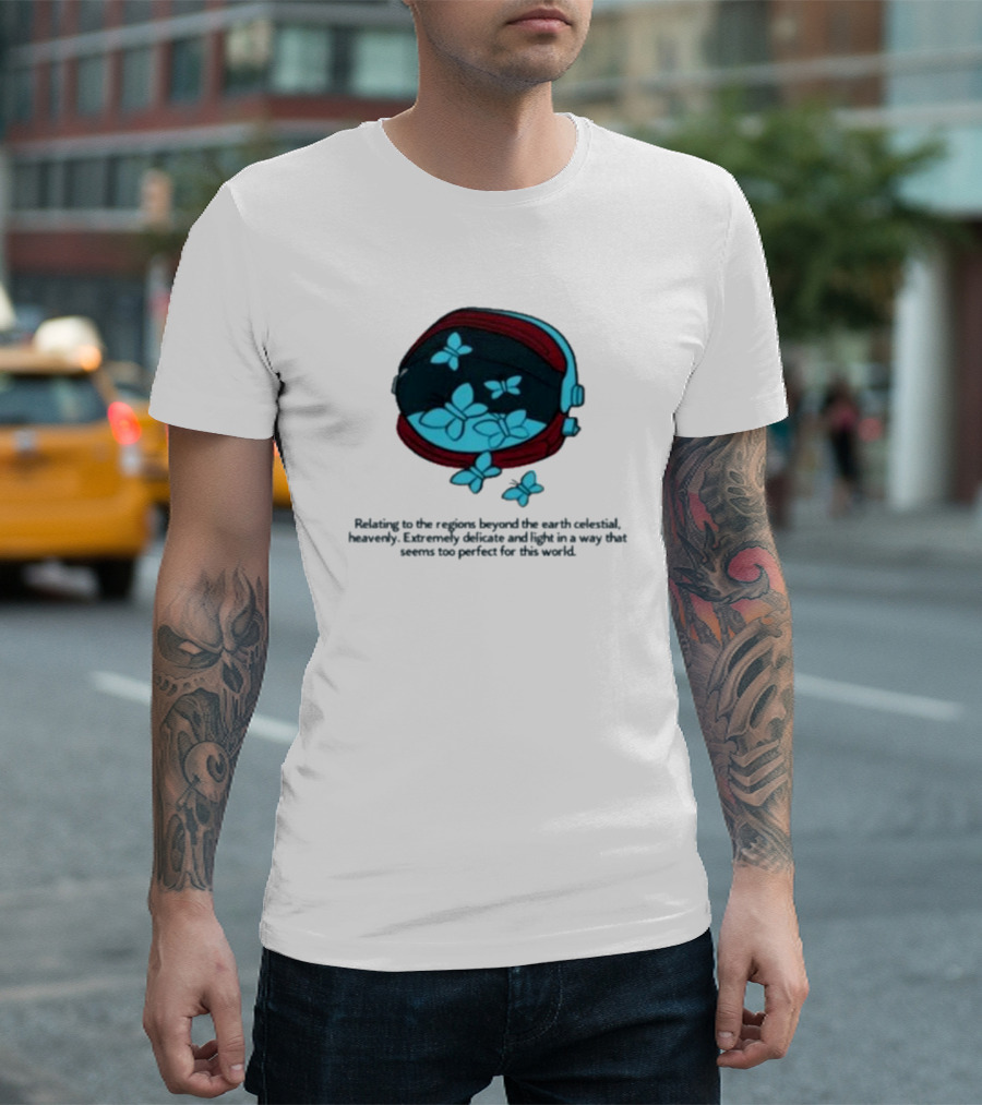 Relating To The Regions Beyond The Earth Celestial Heavenly Perfect Light T-Shirt