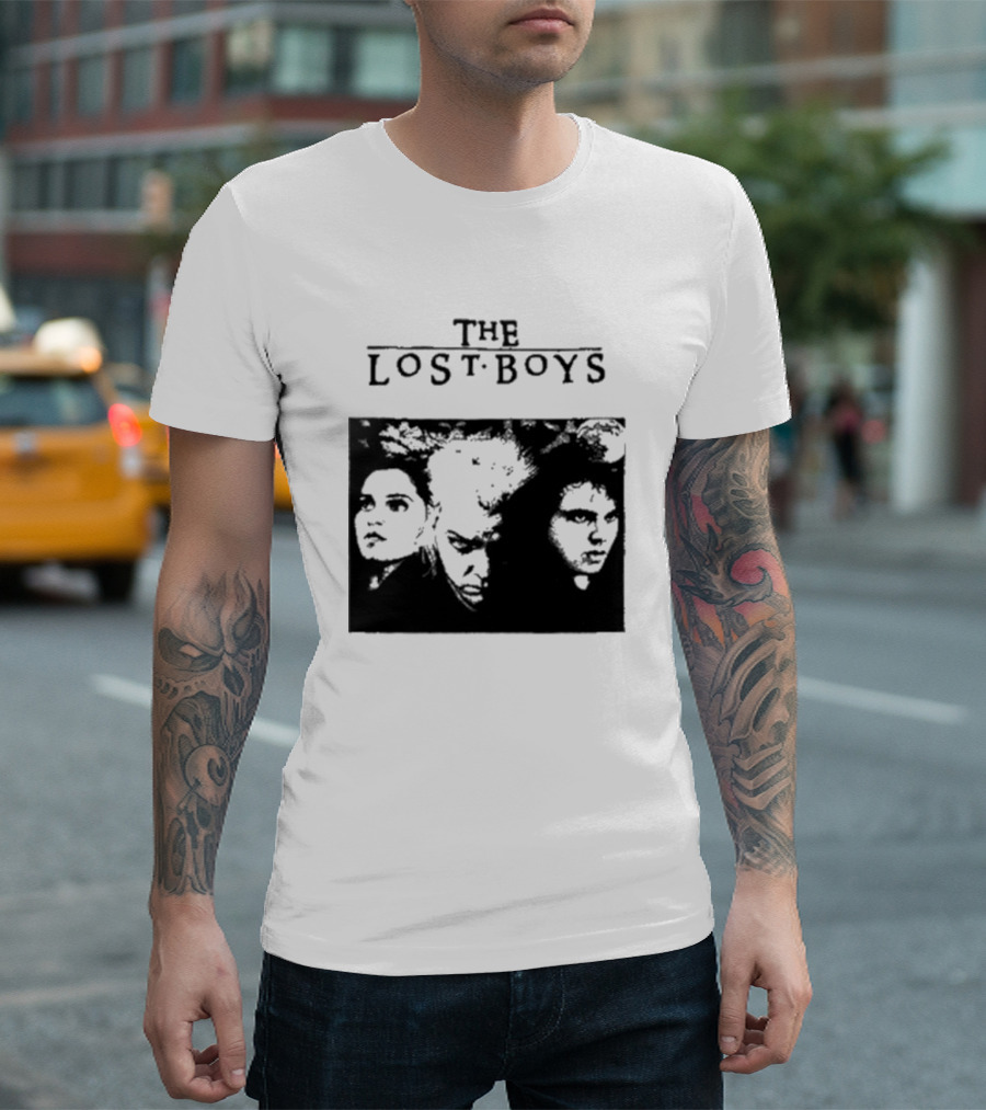 The Lost Boys San Antonio Sharpist Iconic Movie T-Shirt