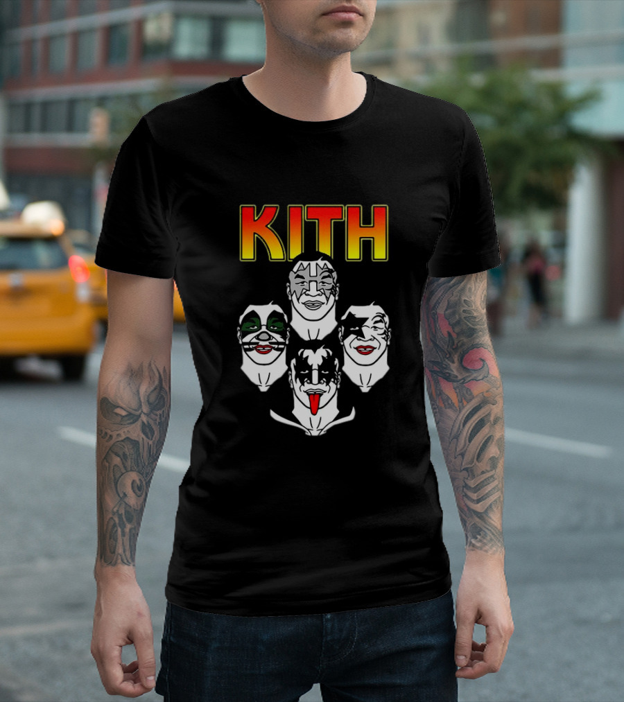 Kith Mike Tyson Kiss Face Paint T-Shirt