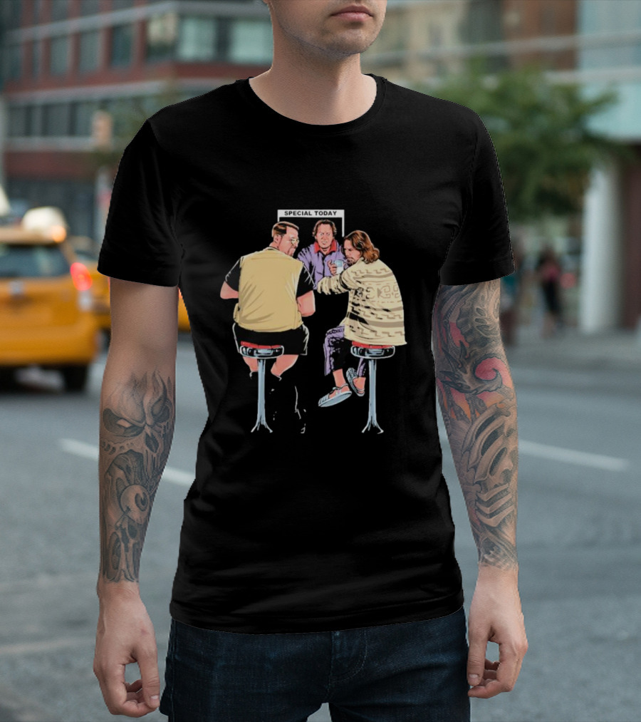 The Dudeway Special Today Bowling Scene T-Shirt