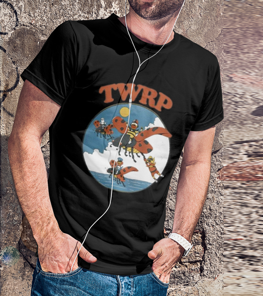 TWRP Band Riding Giant Ladybugs Under The Sun T-Shirt