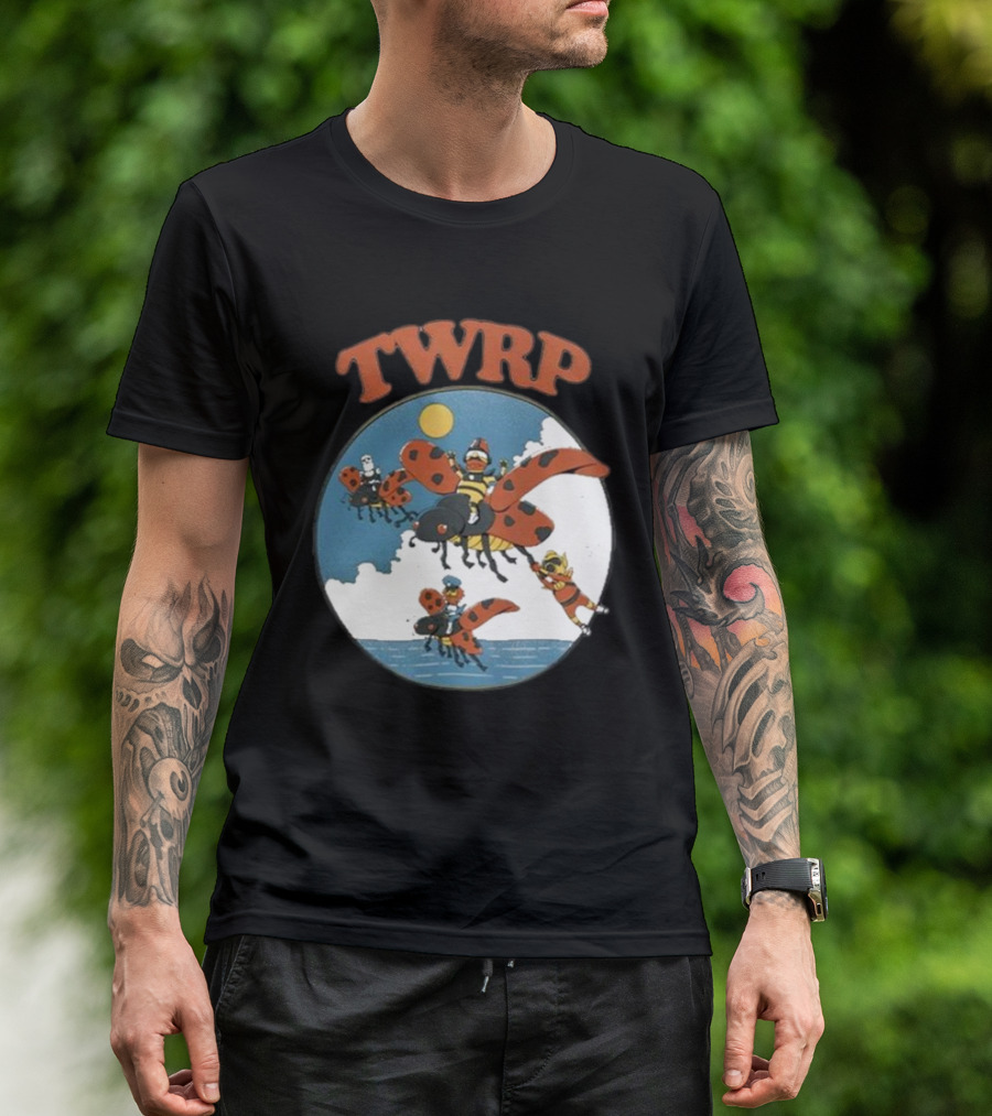 TWRP Band Riding Giant Ladybugs Under The Sun T-Shirt