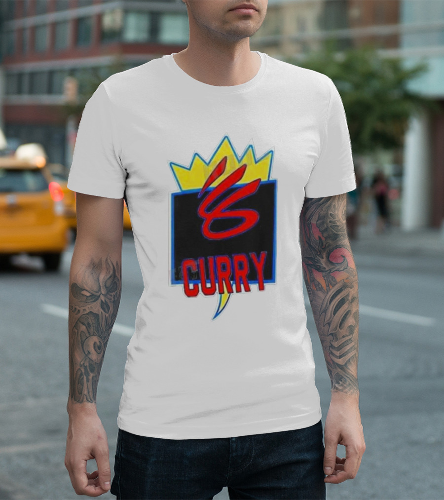 Stephen Curry Bold Icon Burst T-Shirt