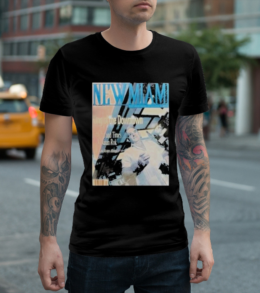NEW MIAMI King Of The Downtown Life And Times Rok New York T-Shirt