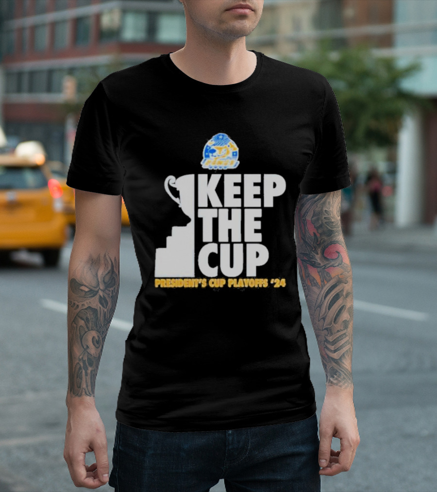 Keep the Cup President's Cup Playoffs 2024 Rail Yard Dawgs T-Shirt