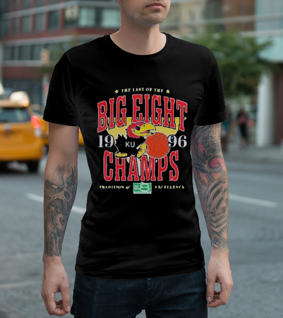 The Last Of The Big Eight Champs 1996 KU Tradition Of Excellence T-Shirt