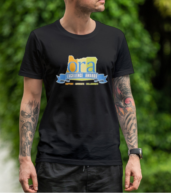 ORA Excellence Awards Support Advocate Collaborate T-Shirt