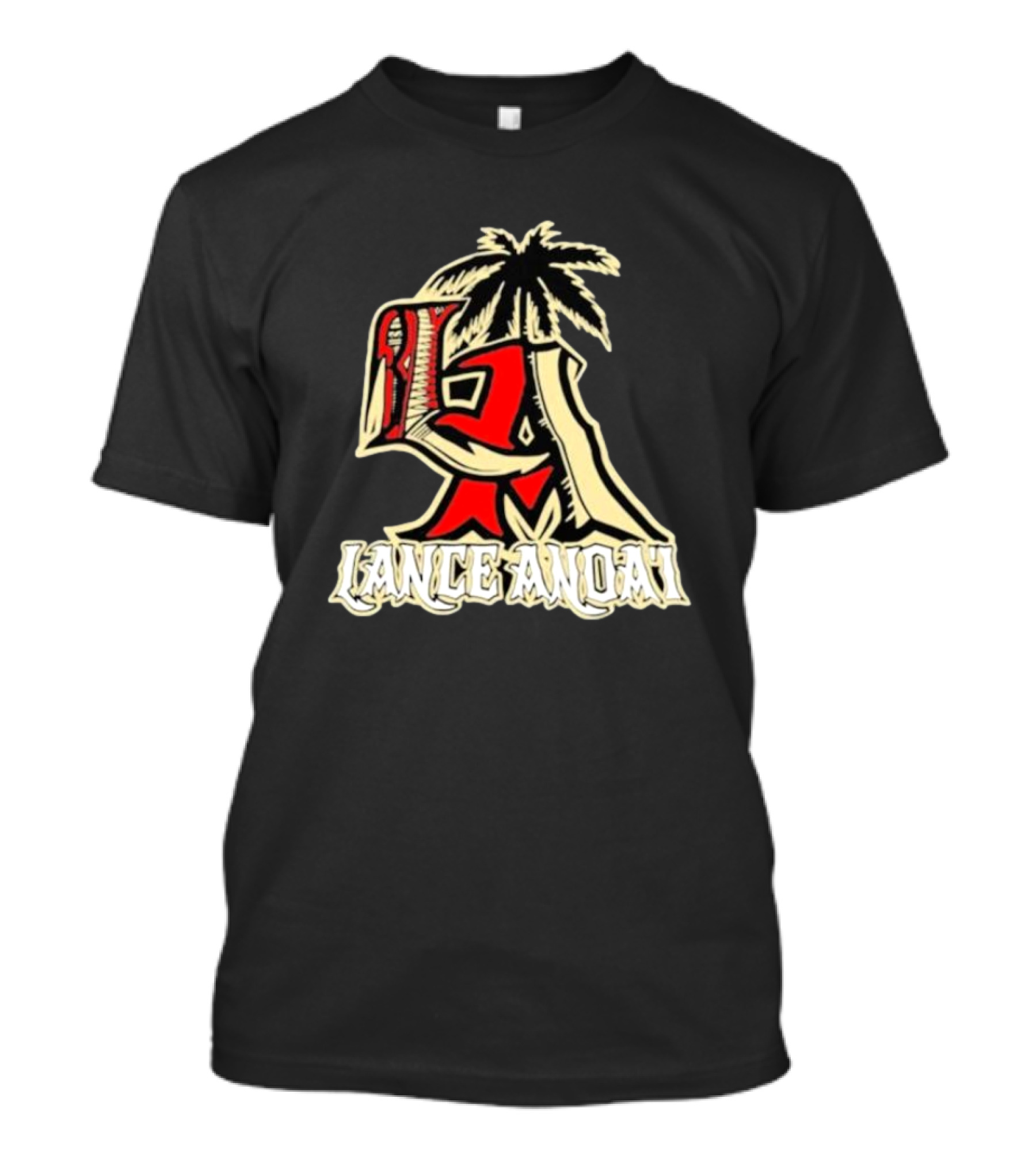 Lance AnoaI LA Tropical Palm Iconic T-Shirt