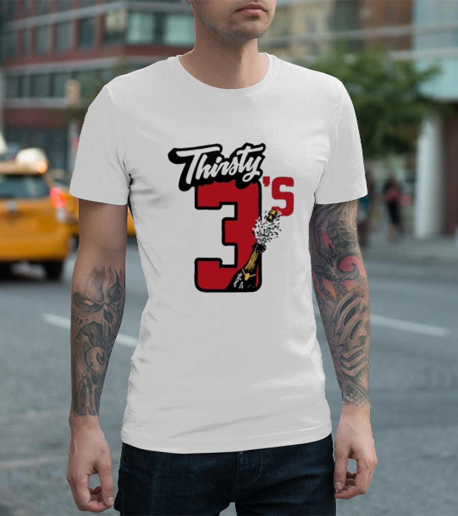 Thirsty 3's Champagne T-Shirt