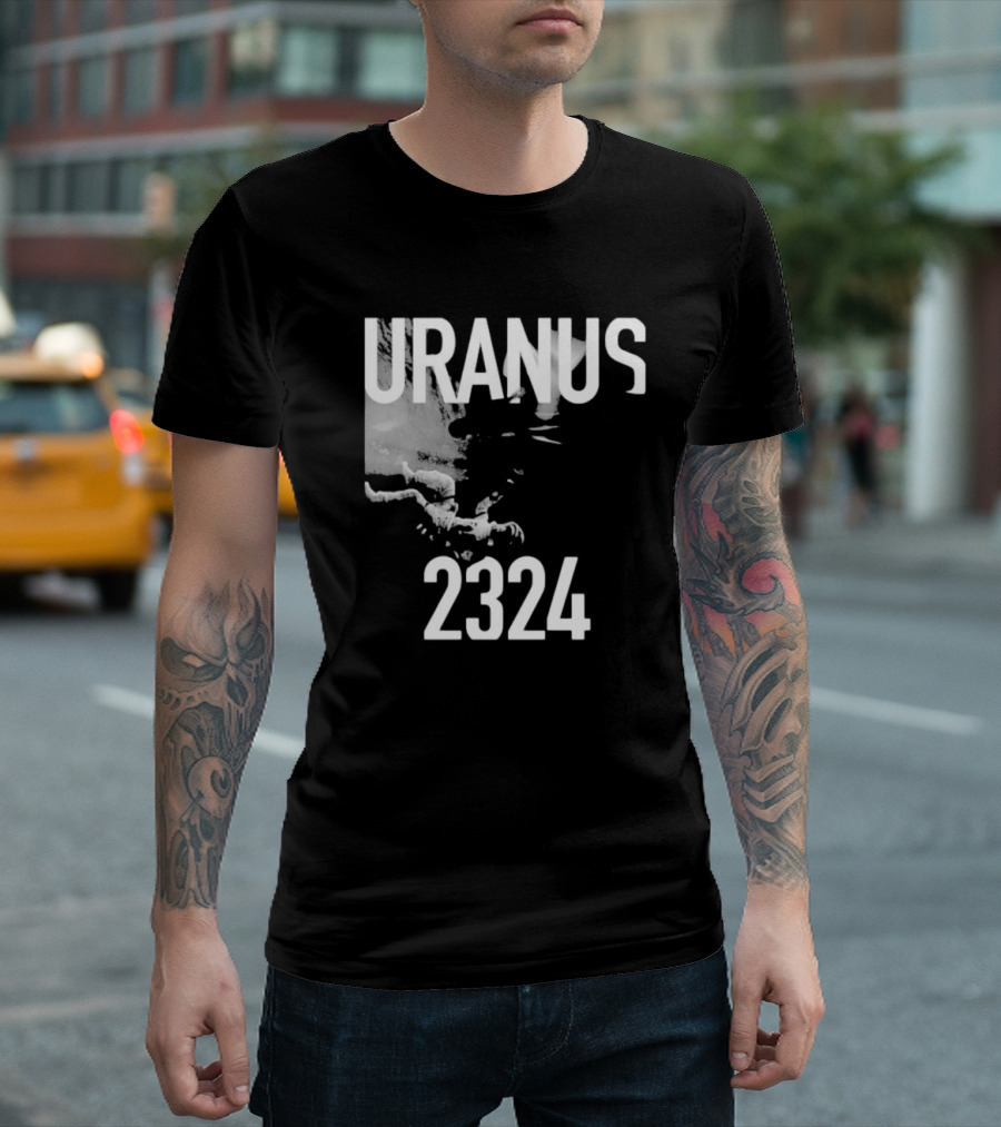 URANUS 2324 Astronaut Floating in Space T-Shirt