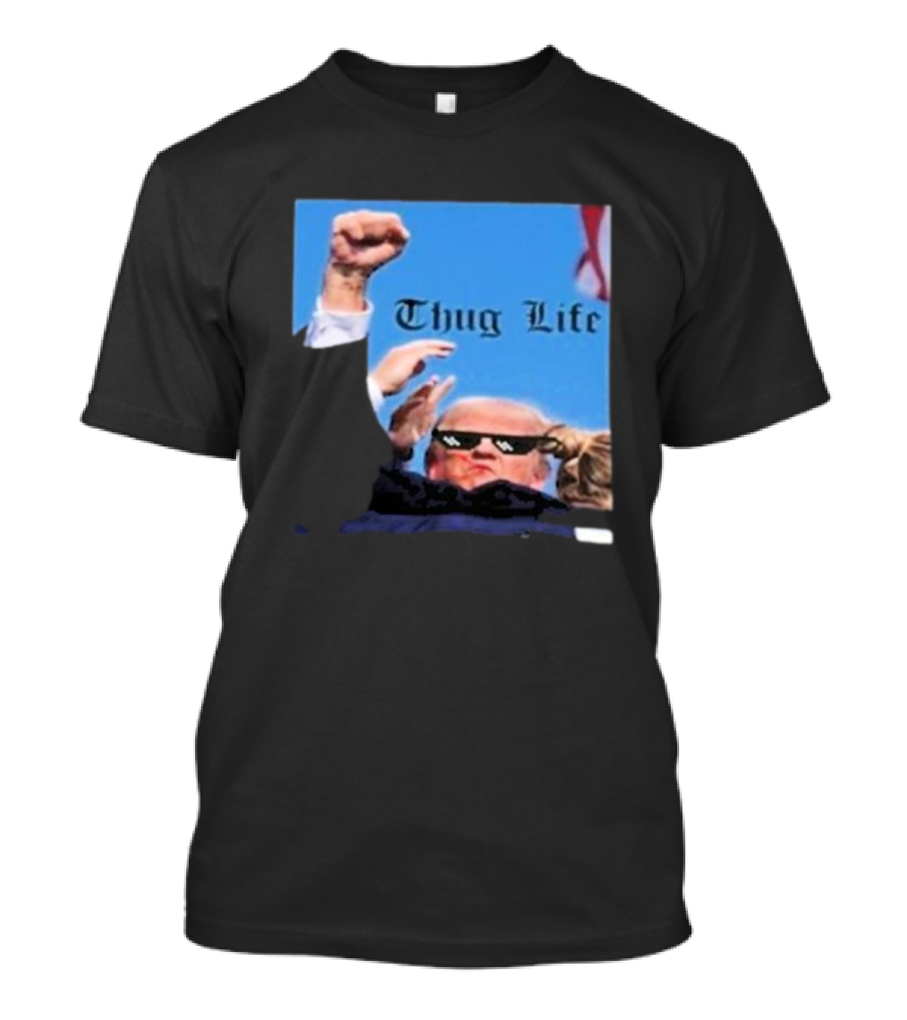 Trump Thug Life Sunglasses Meme T-Shirt