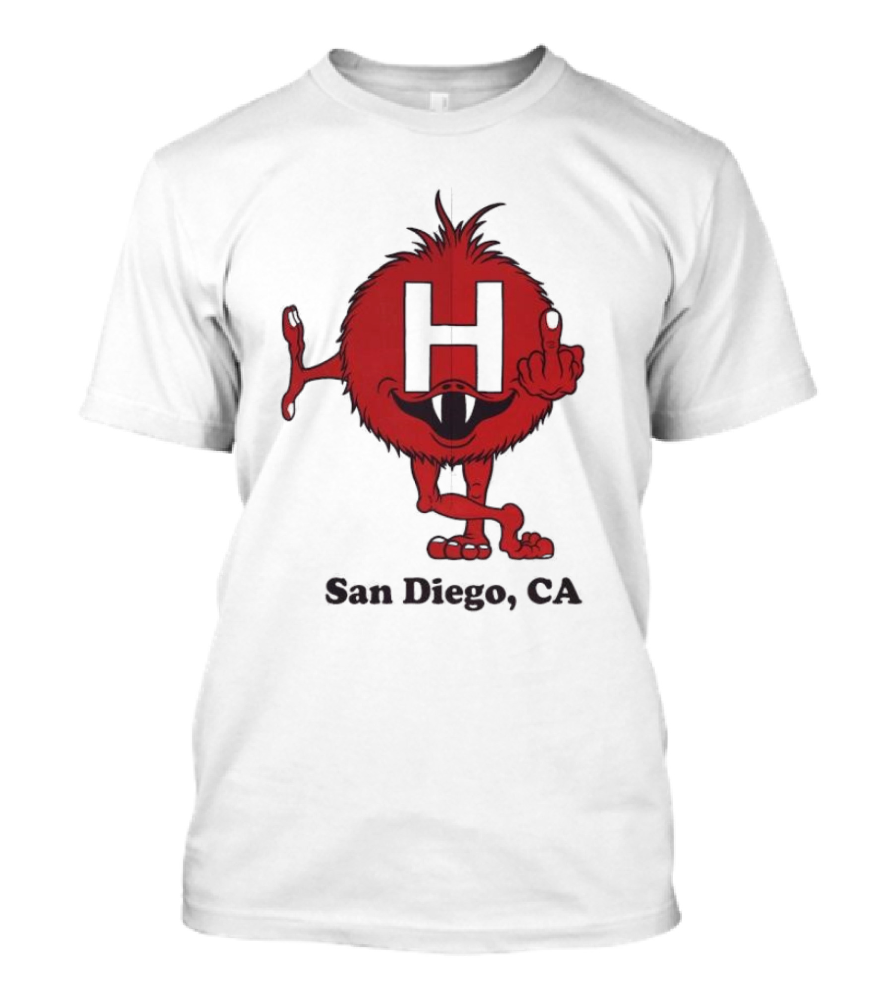 Go To Hell H San Diego CA Hall H Monster Image T-Shirt