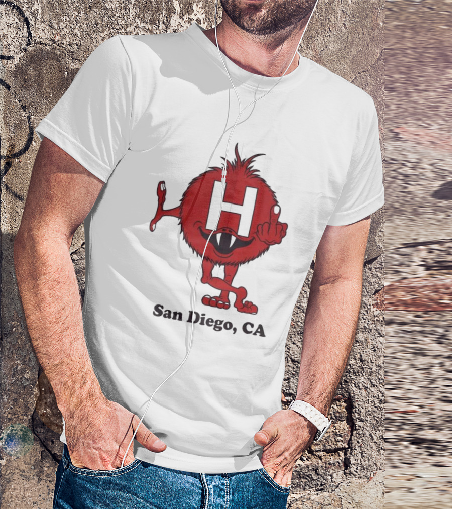 Go To Hell H San Diego CA Hall H Monster Image T-Shirt