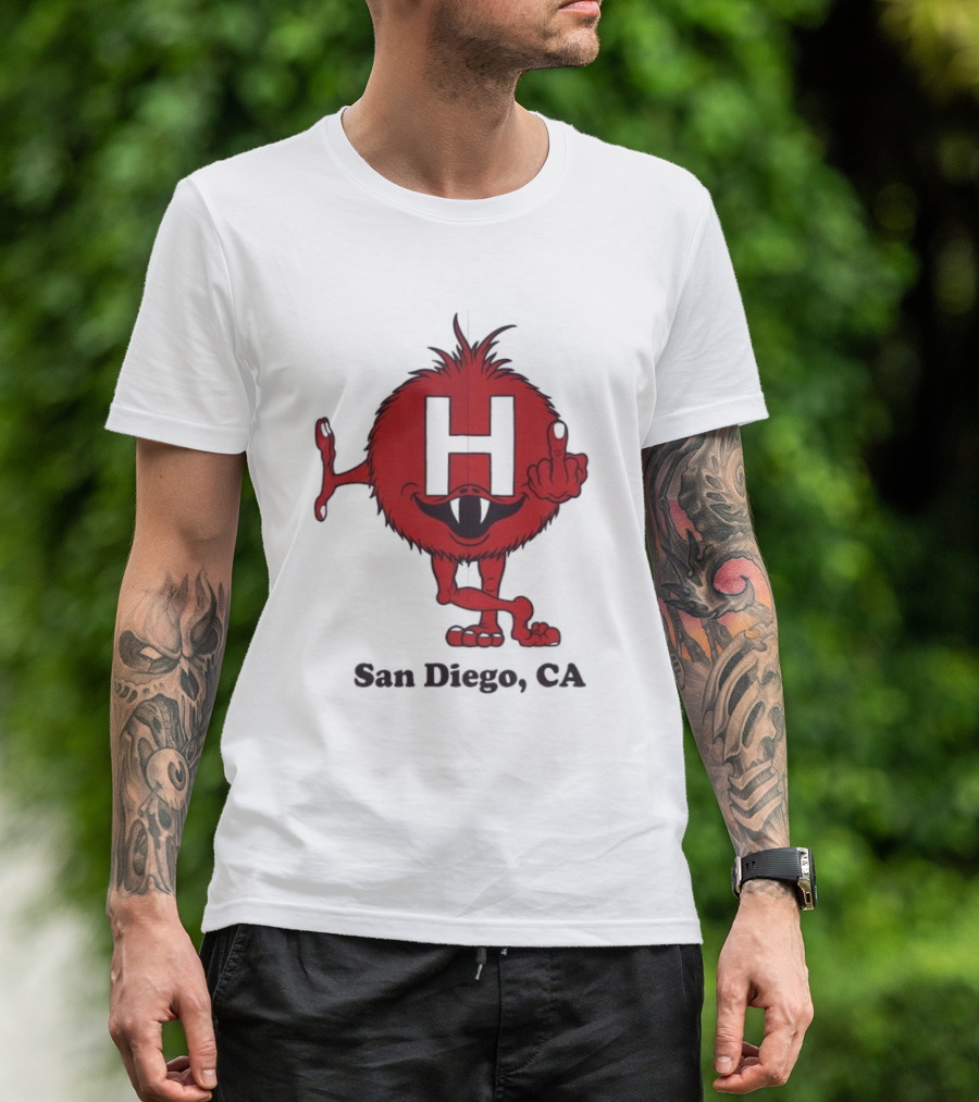 Go To Hell H San Diego CA Hall H Monster Image T-Shirt