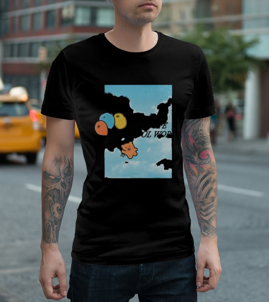 Goodbye Cool World Cloudy Balloon Adventure T-Shirt