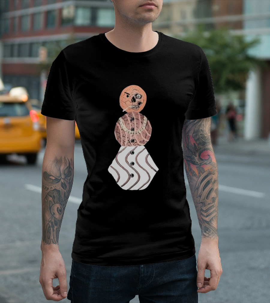 Halloween Snackman Cookie Skeleton Costume T-Shirt