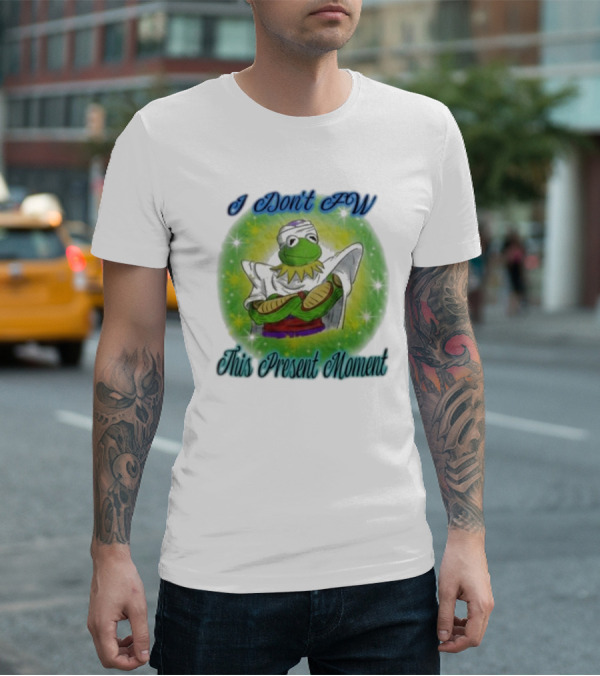 I Don't Fw This Present Moment Kermit Piccolo Fusion T-Shirt