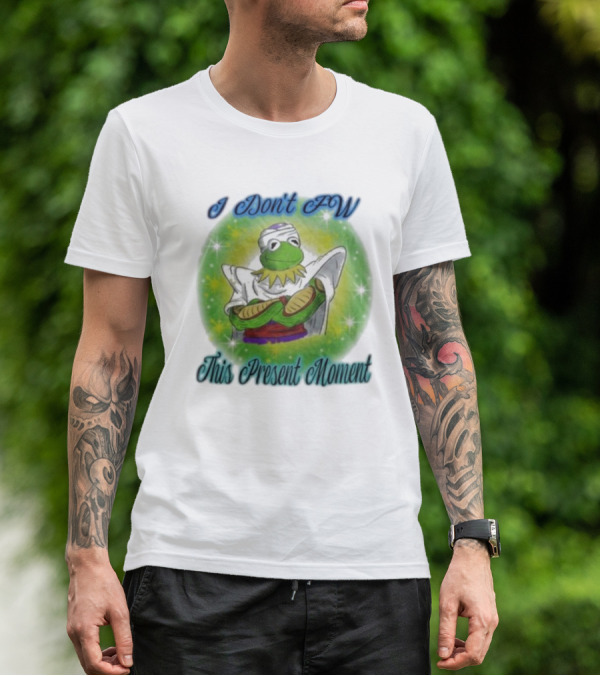 I Don't Fw This Present Moment Kermit Piccolo Fusion T-Shirt