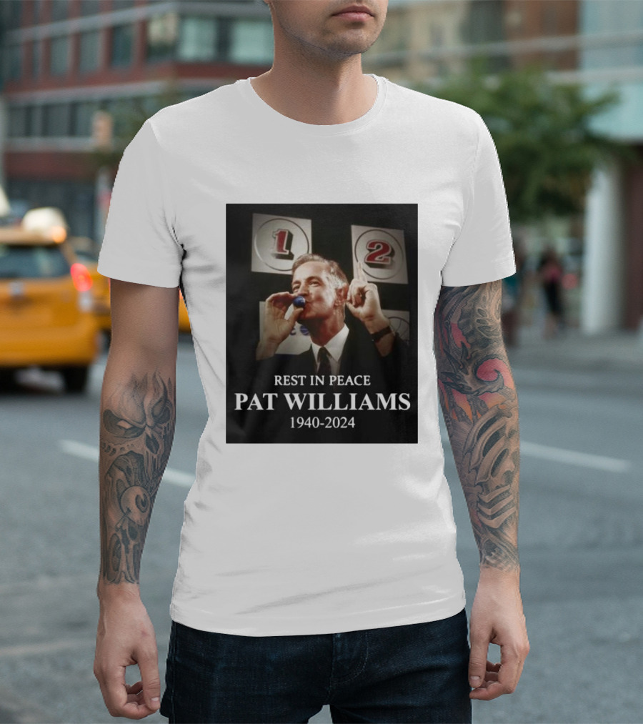 Rest In Peace Pat Williams 1940-2024 Bingo Caller T-Shirt