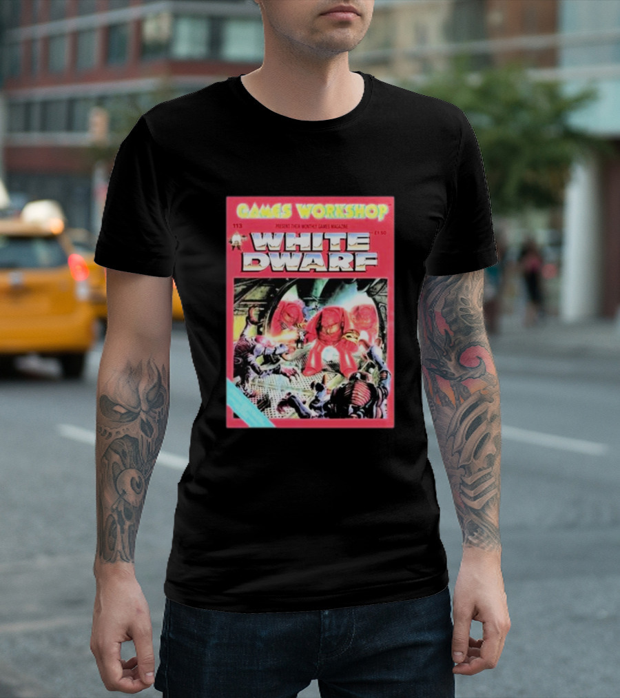 Games Workshop White Dwarf Issue 113 Space Marines Cover T-Shirt