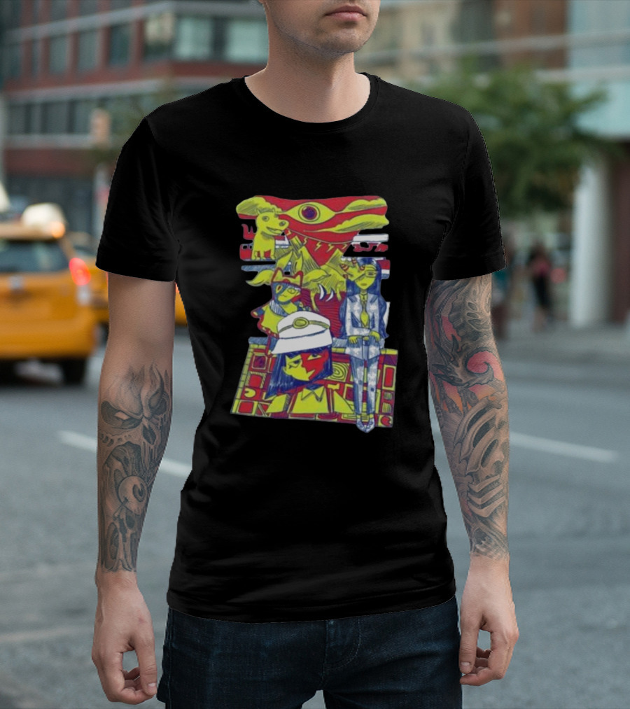 Fangamer LISA Blood Hub Characters and Symbolic T-Shirt