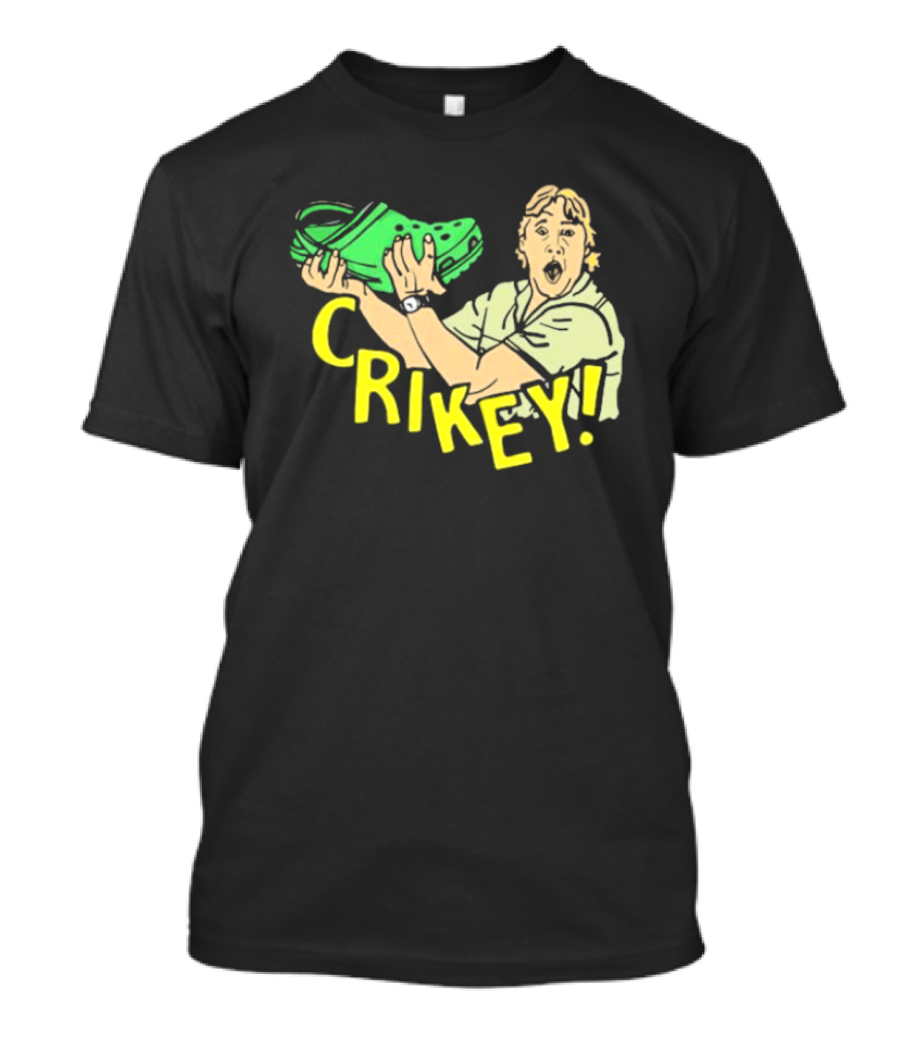 Crikey Crocs Hunter Surprise Enthusiasm T-Shirt