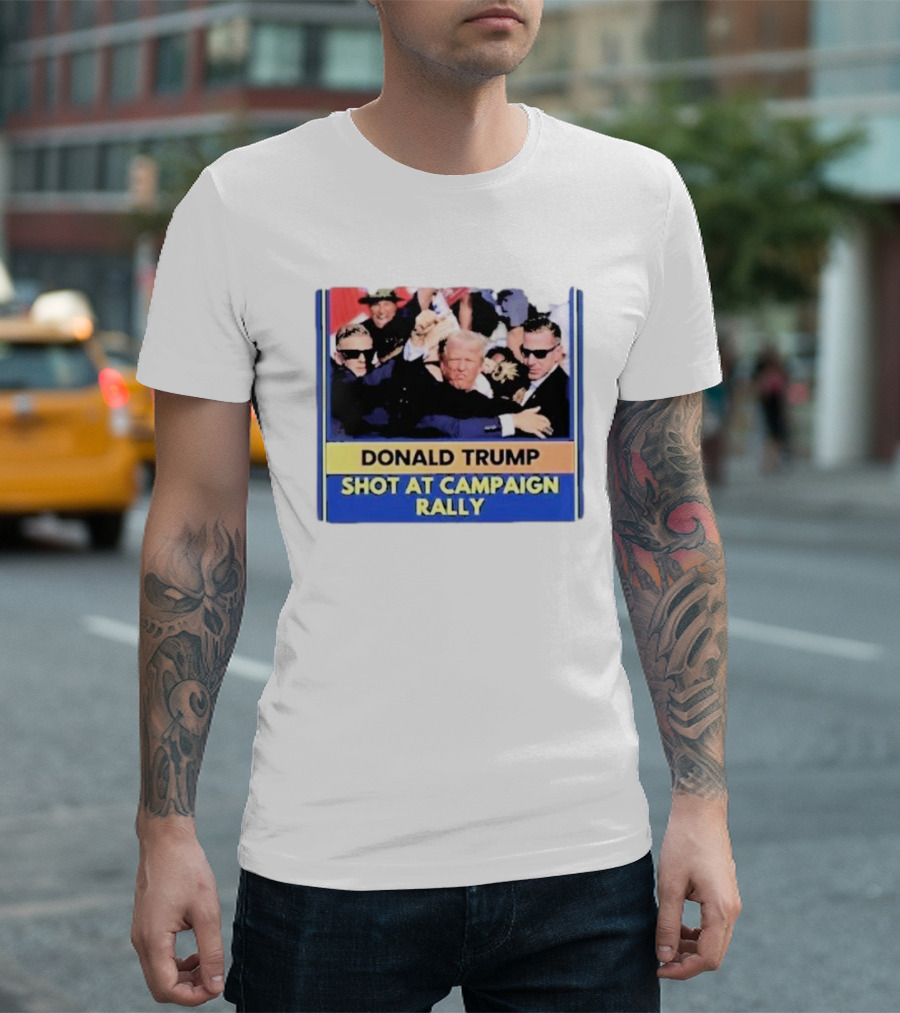 Donald Trump Shot At Campaign Rally T-Shirt