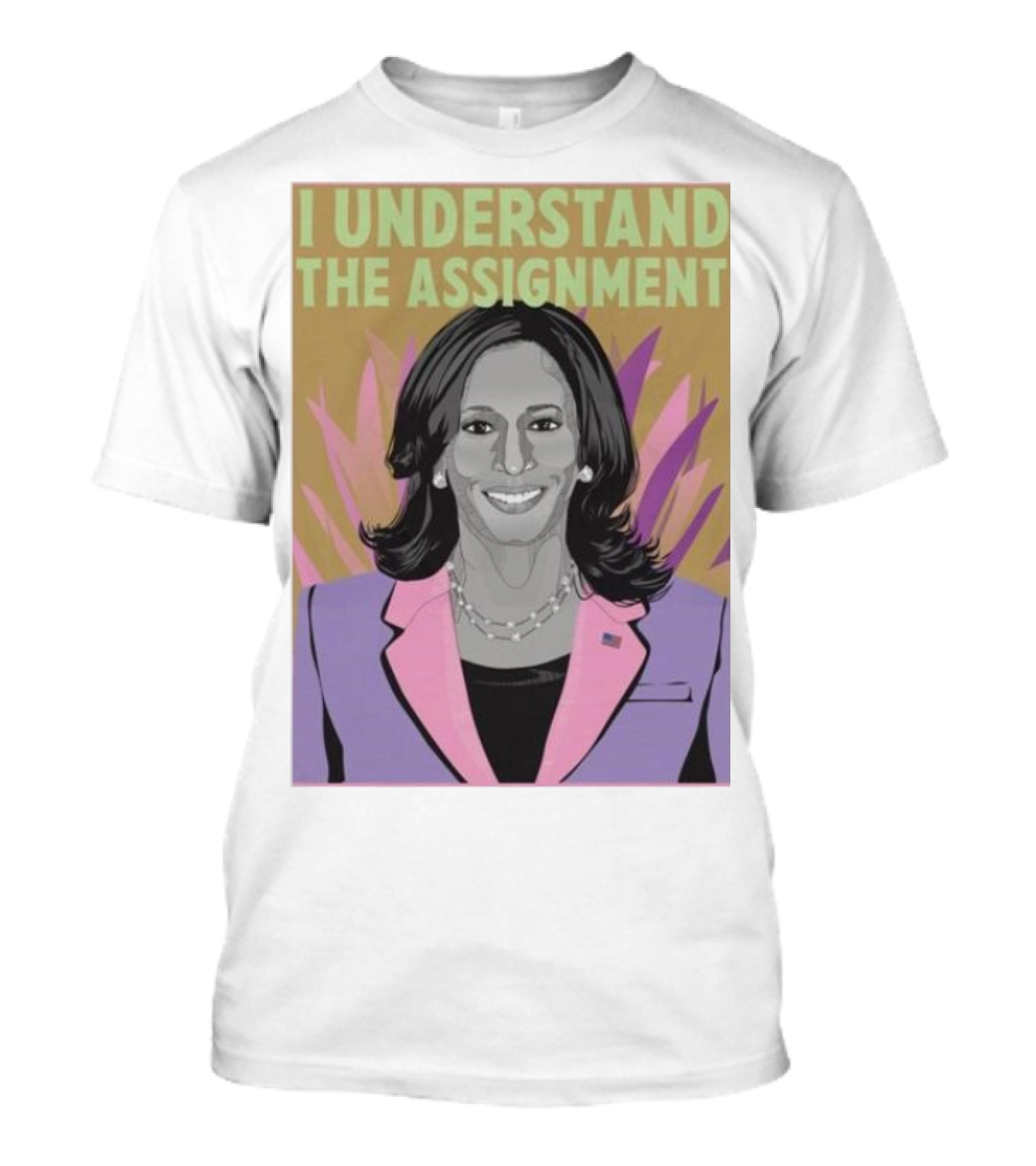 I Understand The Assignment Kamala Harris For President Voter Drive Election Democratic Party T-Shirt