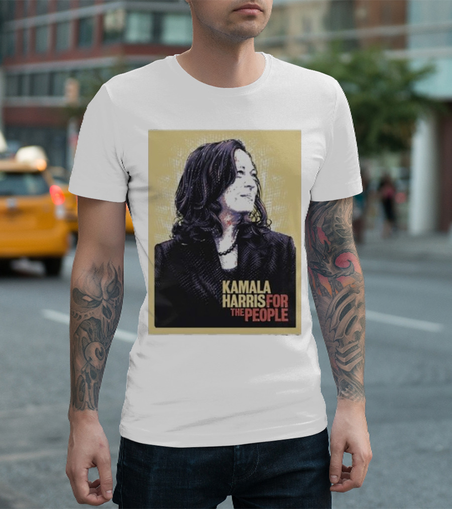 Kamala Harris For The People Women's Rights Black History T-Shirt