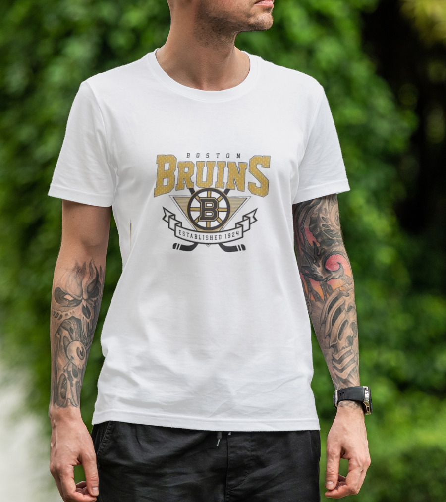 Boston Bruins Established 1924 Team T-Shirt