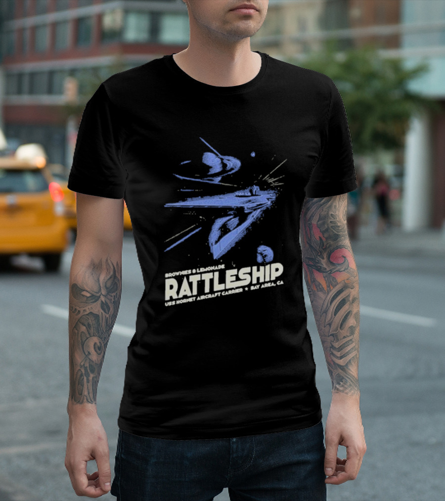 Brownies And Lemonade Rattleship USS Hornet Aircraft Carrier Bay Area CA T-Shirt