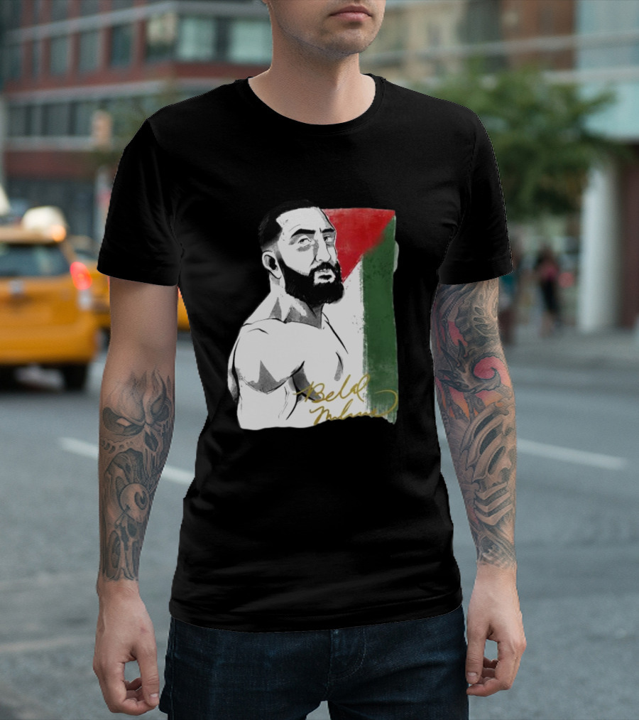 Remember The Name Belal Muhammad Palestinian Flag T-Shirt
