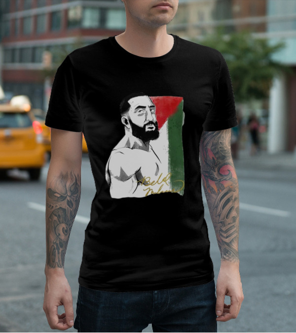 Remember The Name Belal Muhammad Palestinian Flag T-Shirt