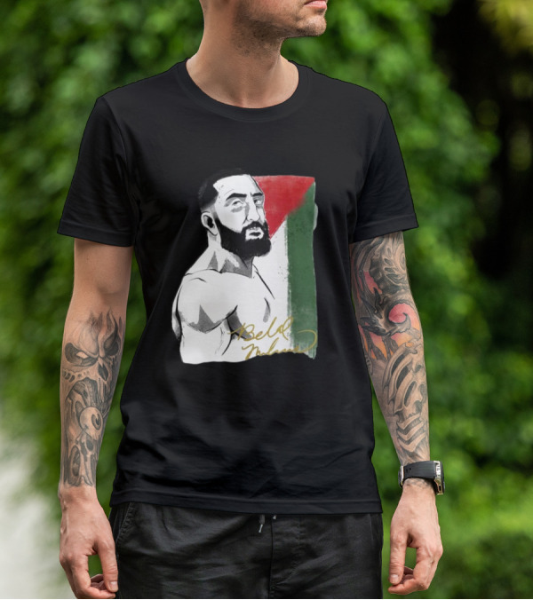 Remember The Name Belal Muhammad Palestinian Flag T-Shirt