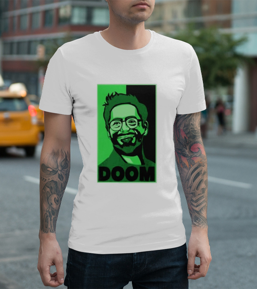 Screencrush Robert Downey Jr Doom T-Shirt