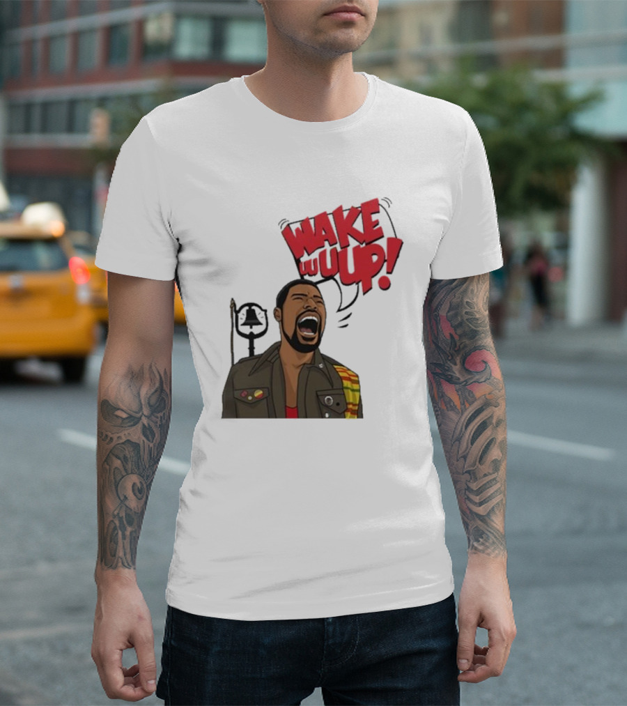 Wake Up 2024 Election Kamala School Daze Spike Lee Laurence Fishburne T-Shirt