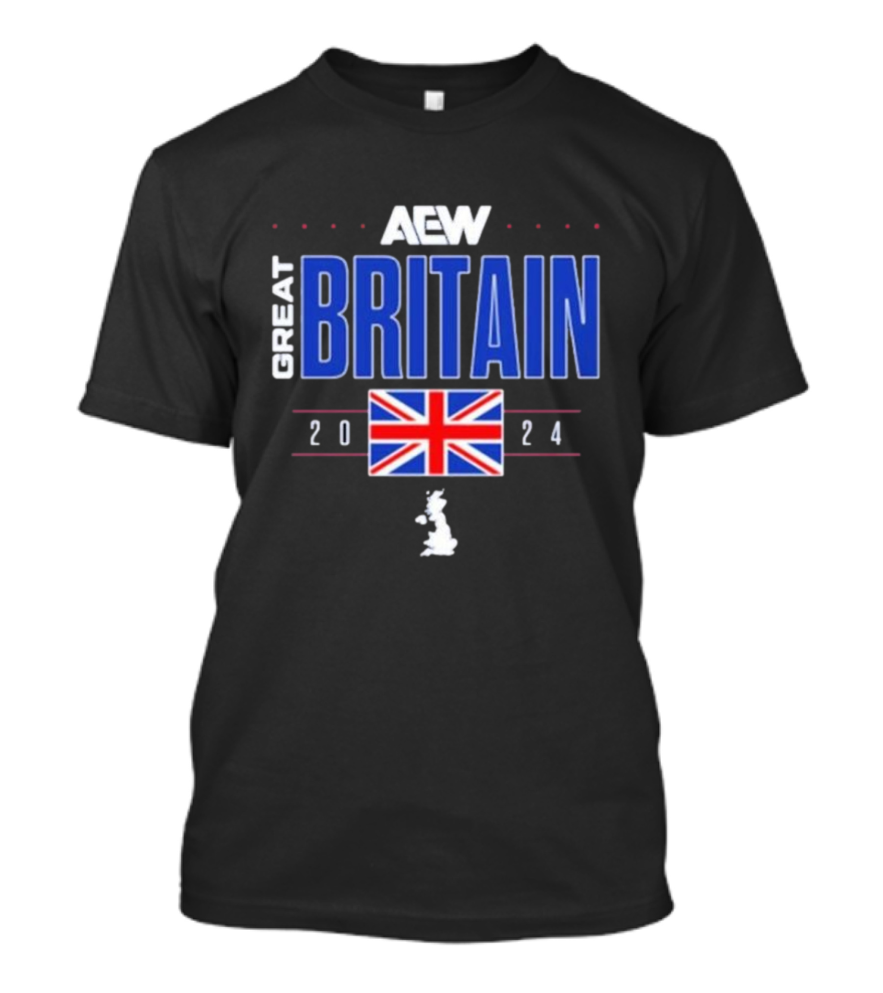 AEW Great Britain 2024 Wrestle Where The Best T-Shirt