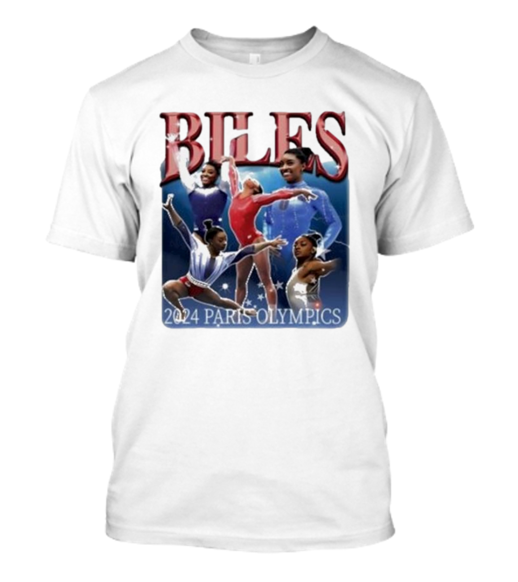Biles 2024 Paris Olympics T-Shirt