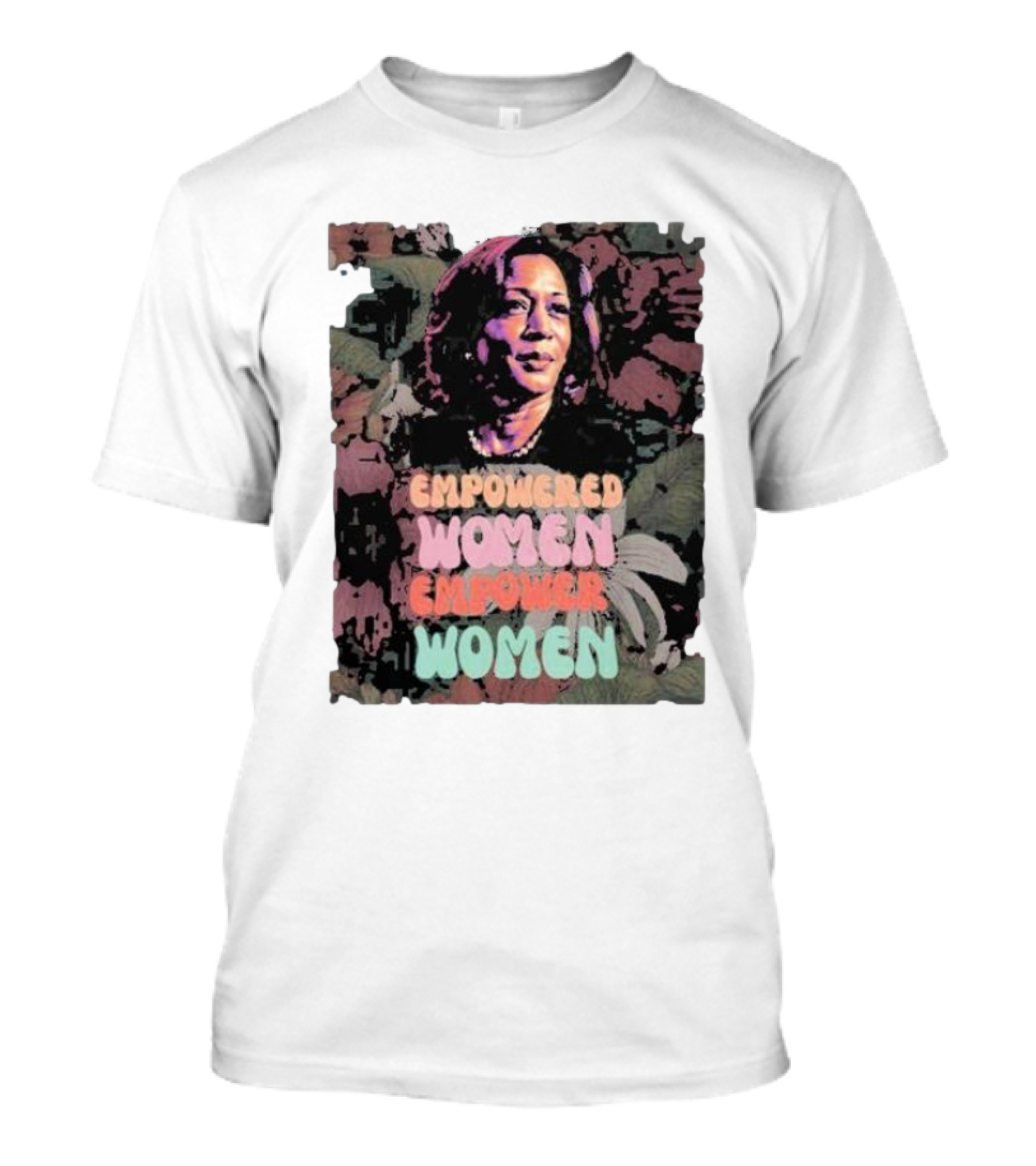 Empowered Women Empower Women Kamala Harris Floral Empowerment T-Shirt