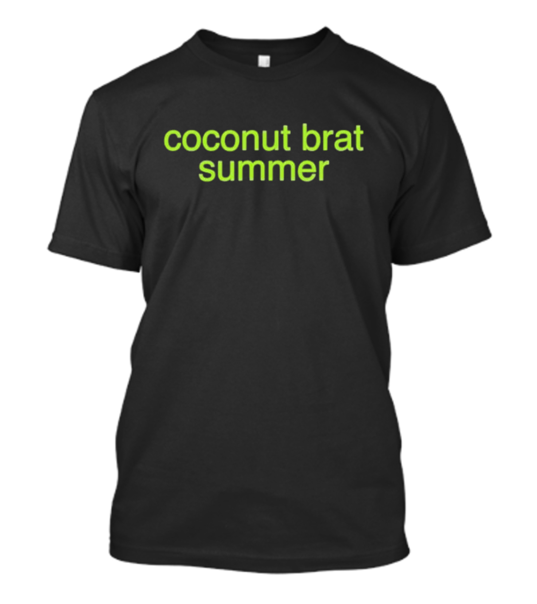 Kamala Harris Coconut Brat Summer Girlie Madam President 2024 Coconut Brat Summer T-Shirt