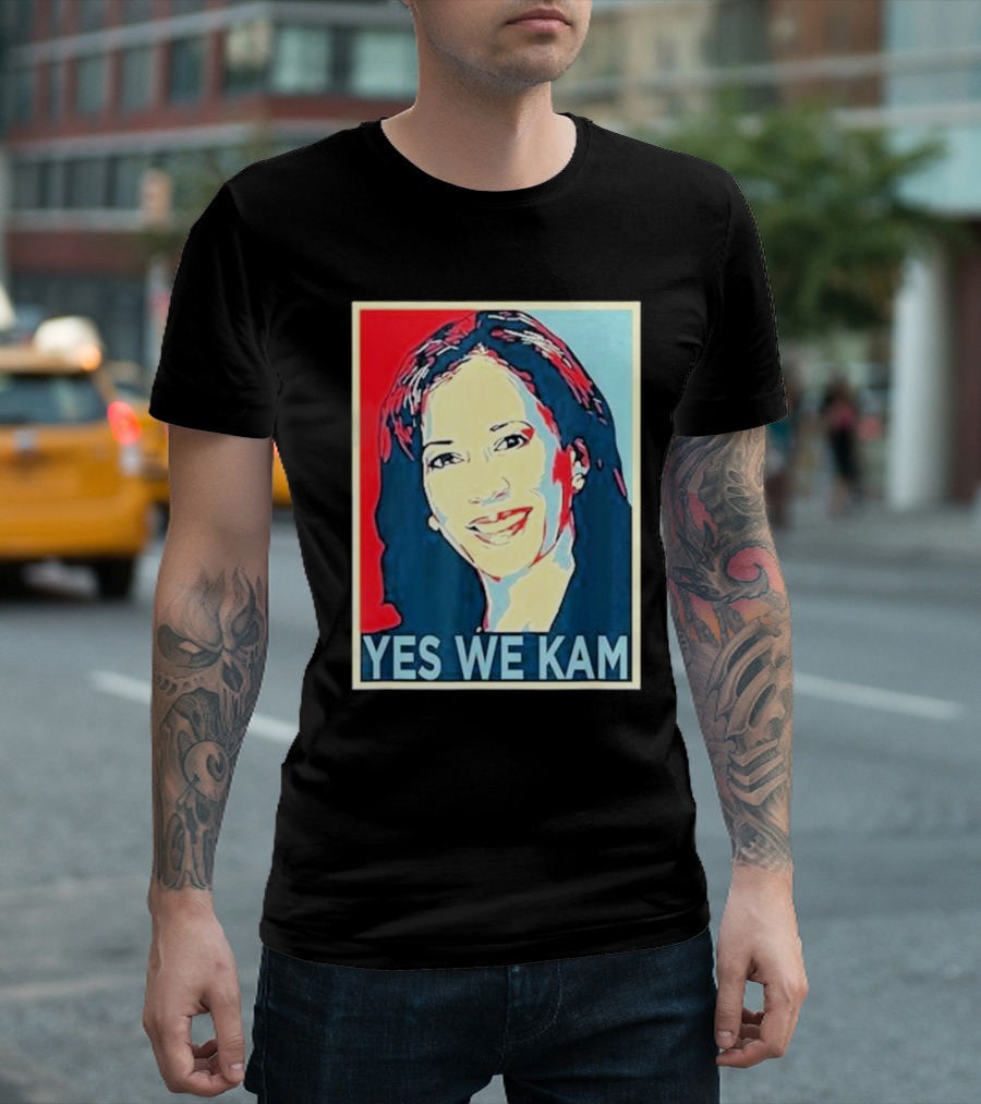 Yes We Kam Kamala Harris Obama Hope T-Shirt