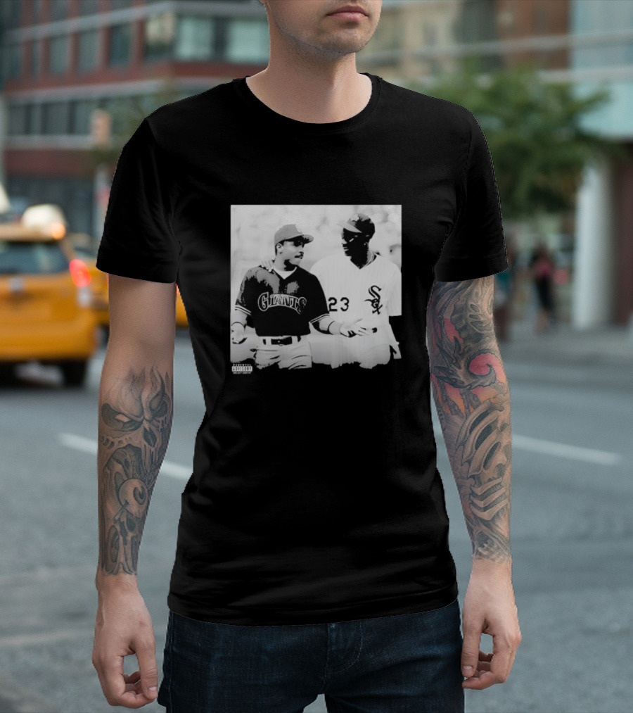 Shopwarriorsworld Bonds Giants White Sox 23 T-Shirt