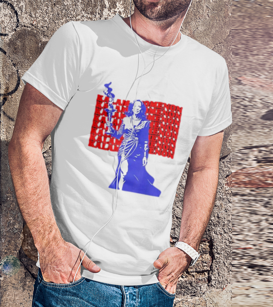 Kamalanomenon Kamala Harris Torch T-Shirt