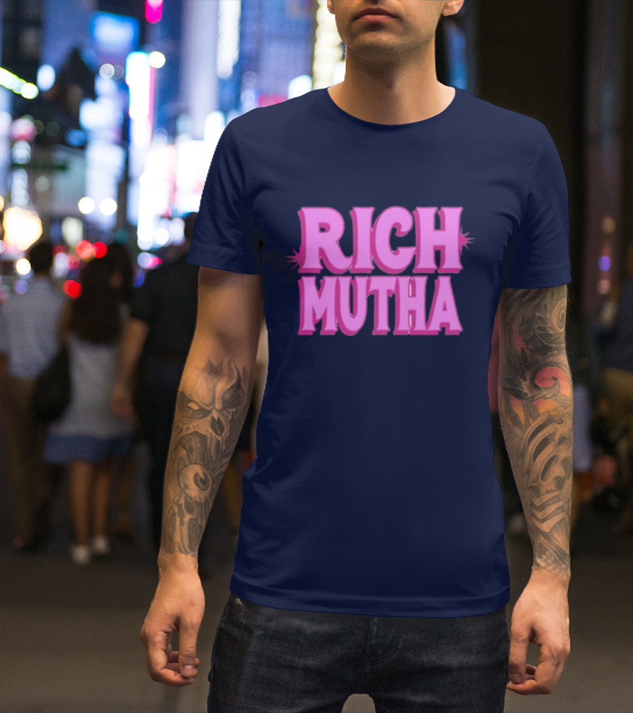 Monaleo Rich Mutha Pink T-Shirt