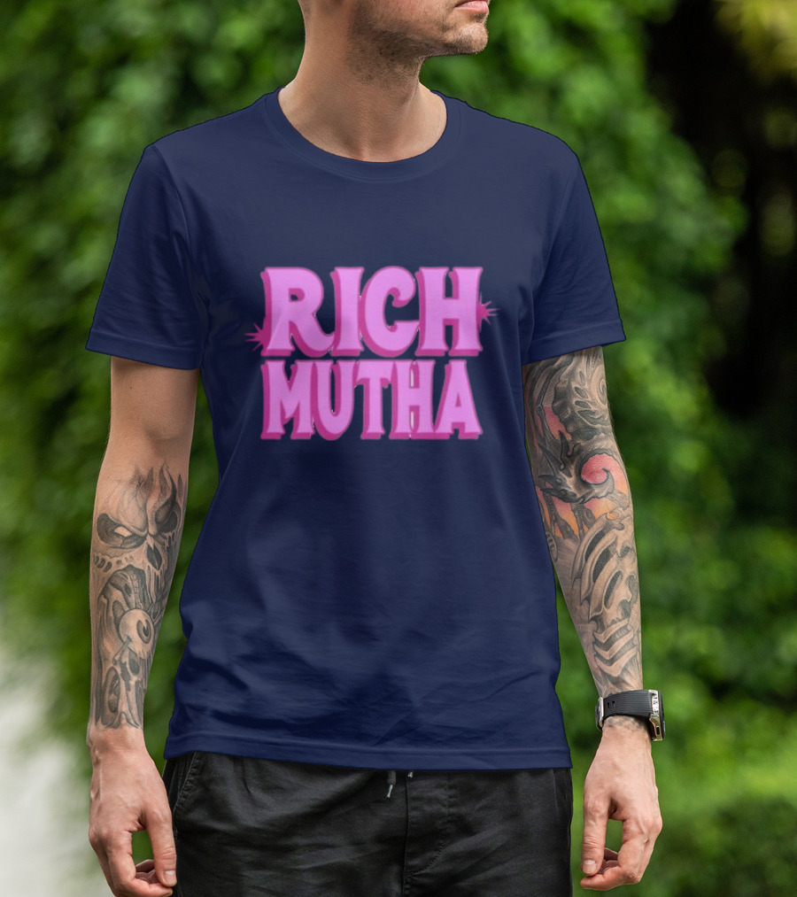 Monaleo Rich Mutha Pink T-Shirt