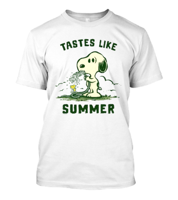 Tastes Like Summer Snoopy And Woodstock Peanuts T-Shirt